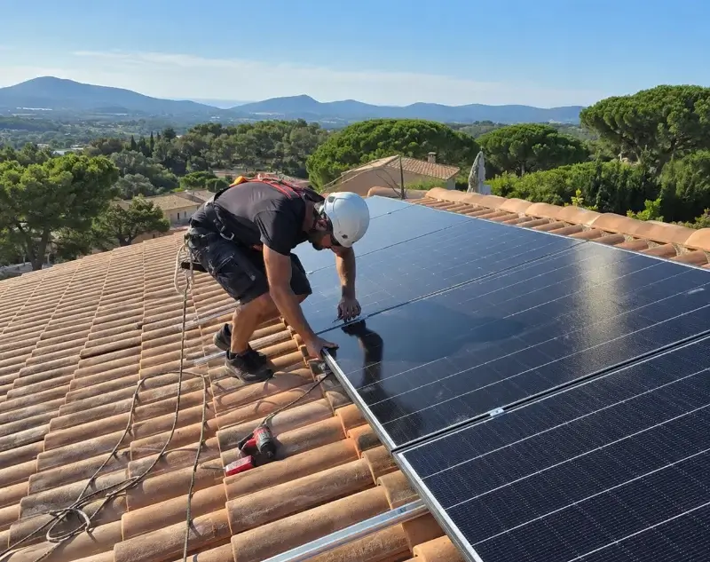 Installateur panneaux solaires Montroy — pose photovoltaïque sur toiture