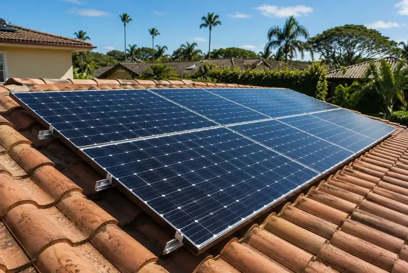 Installation de panneaux solaires à Montroy